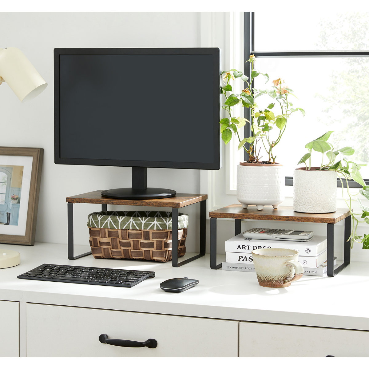 Cabinet Organizer Shelf (Set of 4)